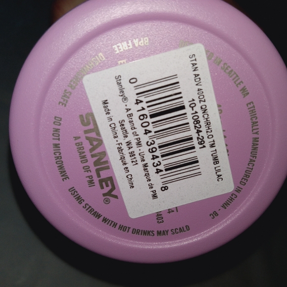 New Stanley Lilac The Flow State Quencher H2.0 40 oz Stainless Steel Tumber - Picture 7 of 8